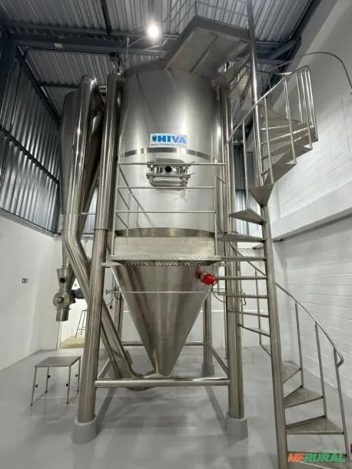 Torre de spray drying da Newco Brazil em Varginha, Minas Gerais
